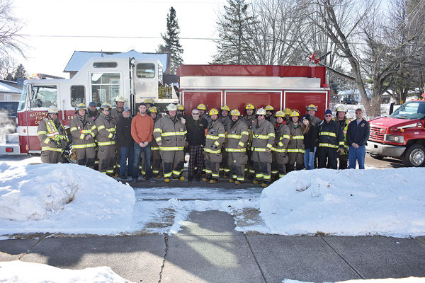 Bloomer Fire Department Shows Up At Retiring Chief’s House For Final Call
